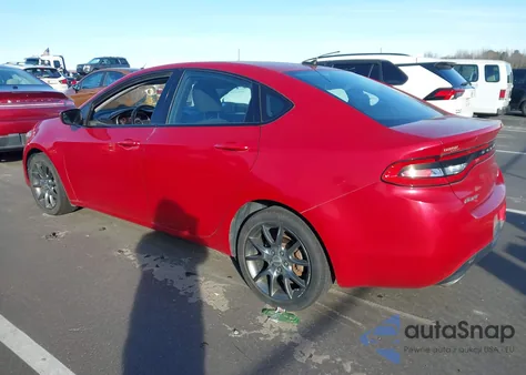 2013 Dodge Dart Sxt из США, поврежденный, VIN 1C3CDFBA0DD324241